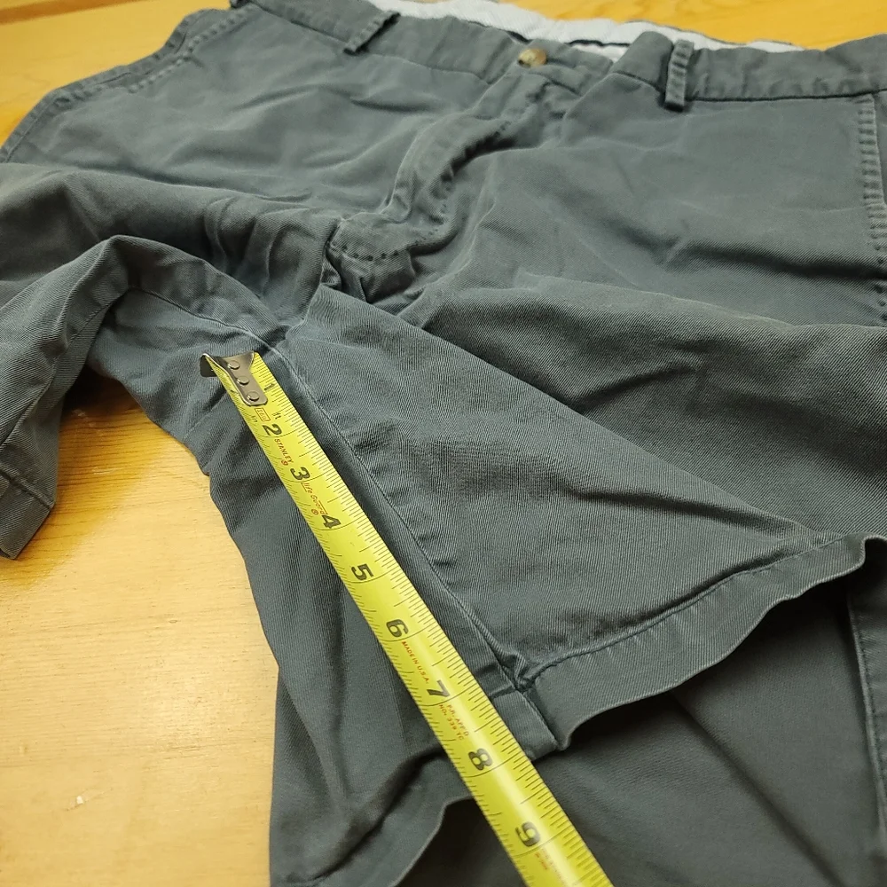 Peter Millar Soft Touch Twill Khaki Gray‎ Golf Chino Shorts Mens 36 Peru